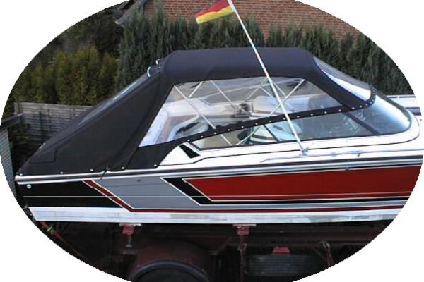 Motorboot-Verdeck mit Bimini-Funktion